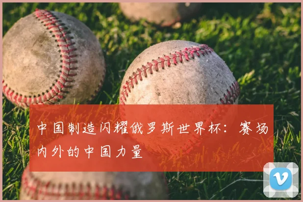 中国制造闪耀俄罗斯世界杯：赛场内外的中国力量