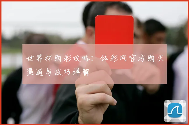 世界杯购彩攻略:体彩网官方购买渠道与技巧详解